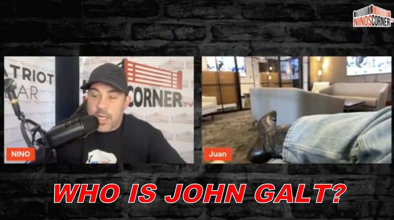 NINO W/ JUAN OSAVIN. THE Middle East TRIP, DIDDY TRIAL, BONDI, GITMO & MORE. WHO IS John Galt?