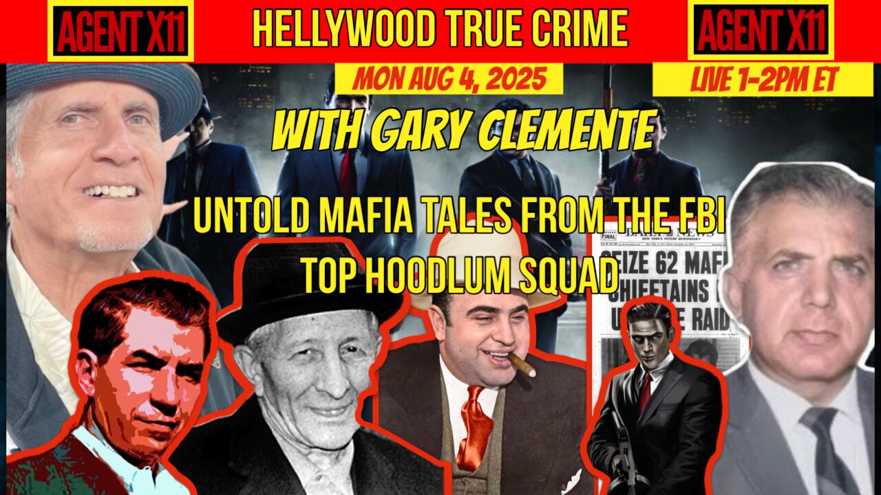 AGENT X11: EP 271: GARY CLEMENTE: TRUE CRIME