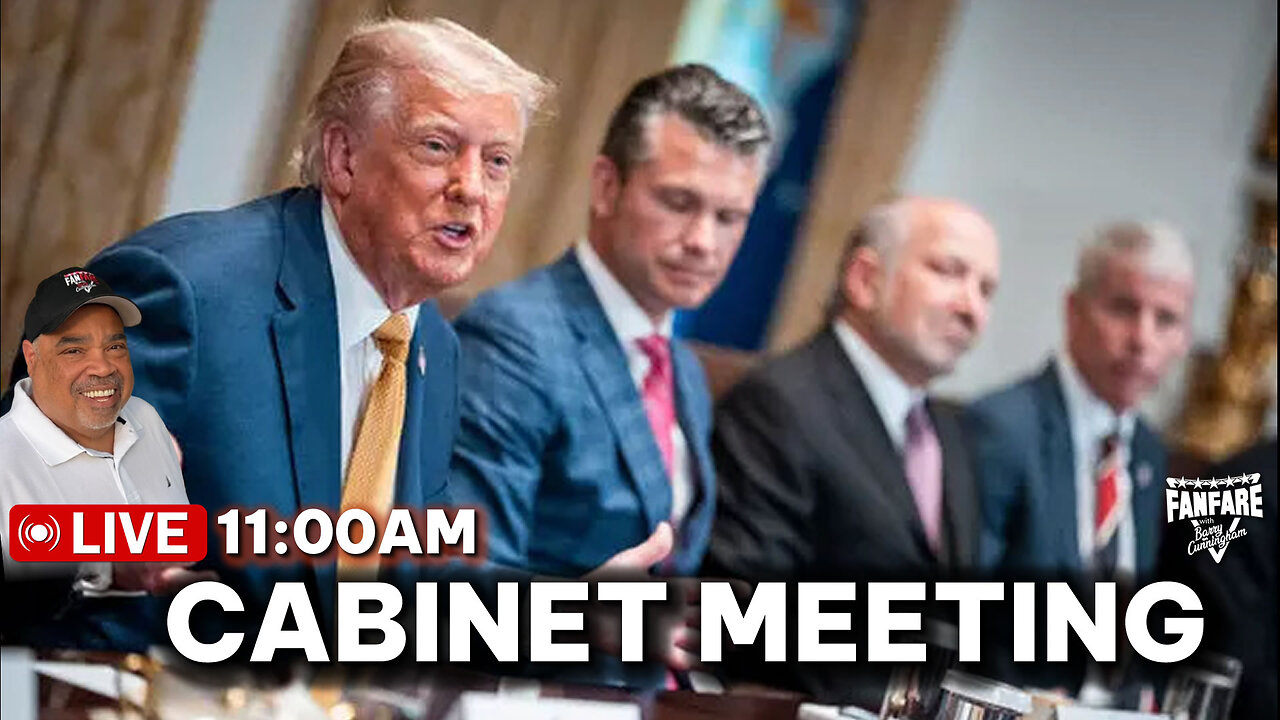 LIVE BREAKING NEWS: Trump Hosts Full Cabinet Meeting At Camp David