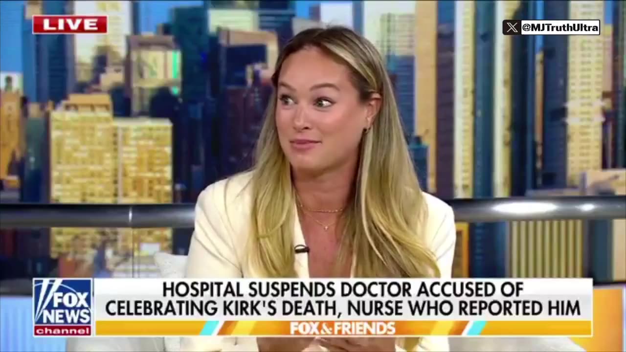 Nurse suspended indefinitely for calling out Dr who cheered Charlie Kirks death