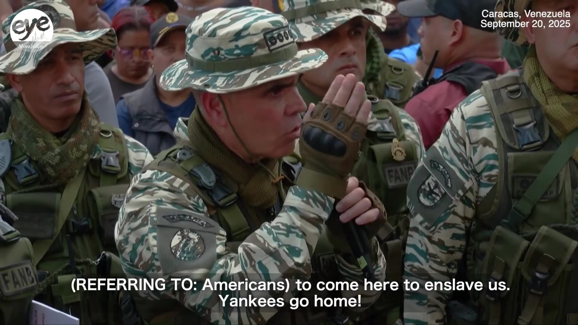 Venezuela: We dont want Gringo to enslave us