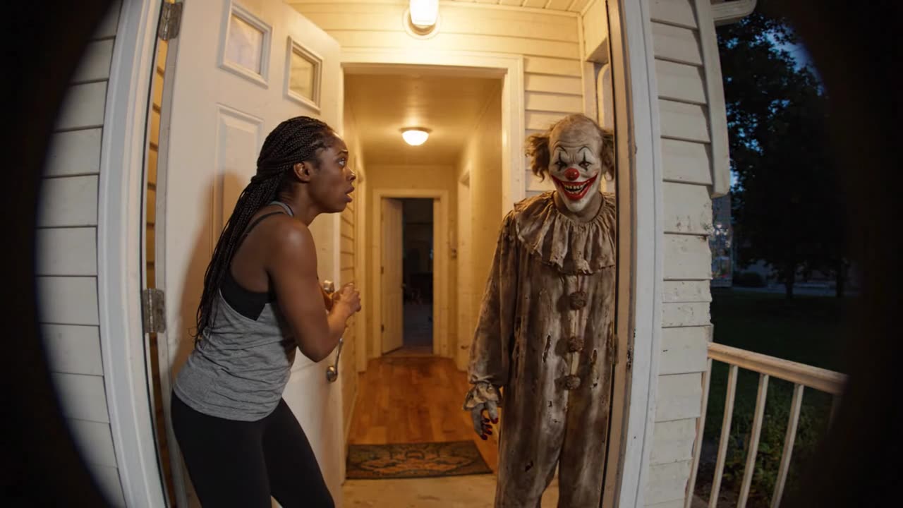 Woman Caught Off Guard - Funny & Scary Doorbell Camera Pranks! Viral Video Compilation