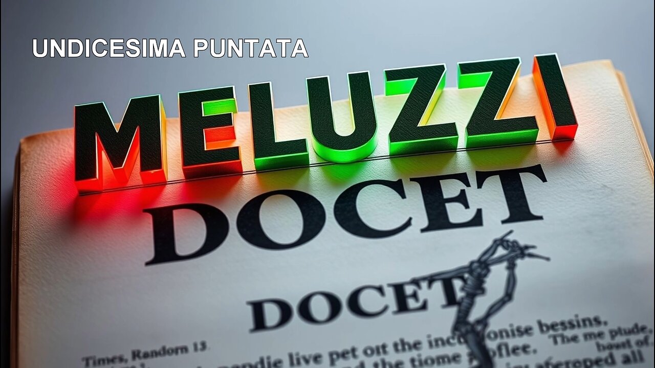 MELUZZI DOCET, undicesima puntata