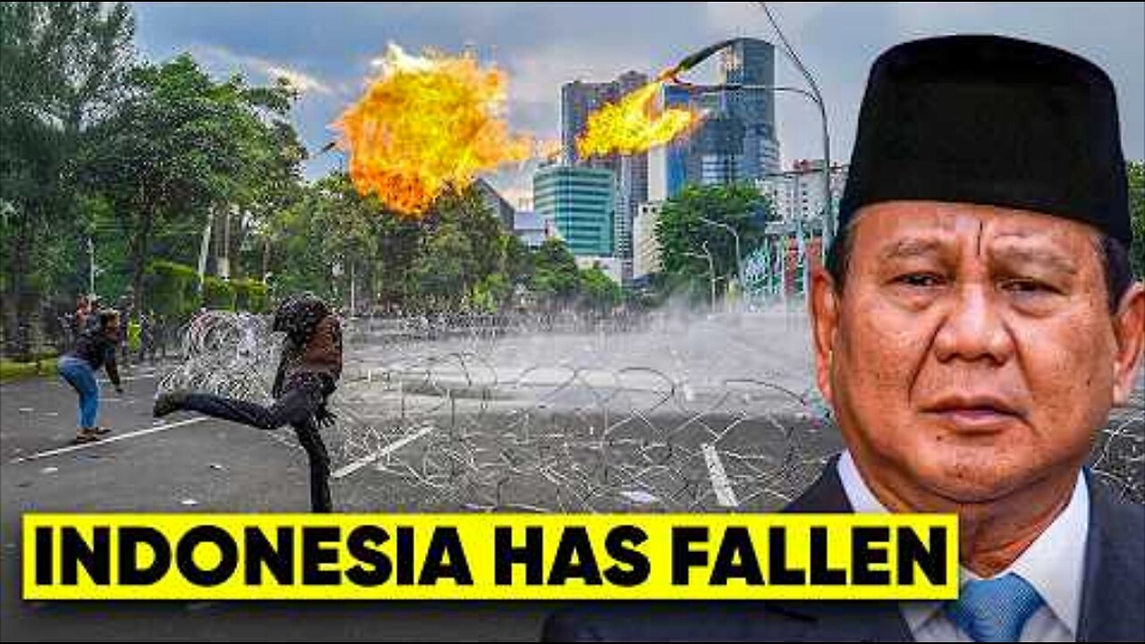INDONESIA IS BURNING 170 Million People In Poverty Rise Up With Protests Everywhere