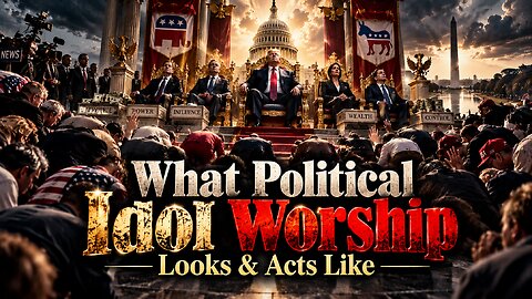 What Political Idol Worship Looks & Acts Like (Video)