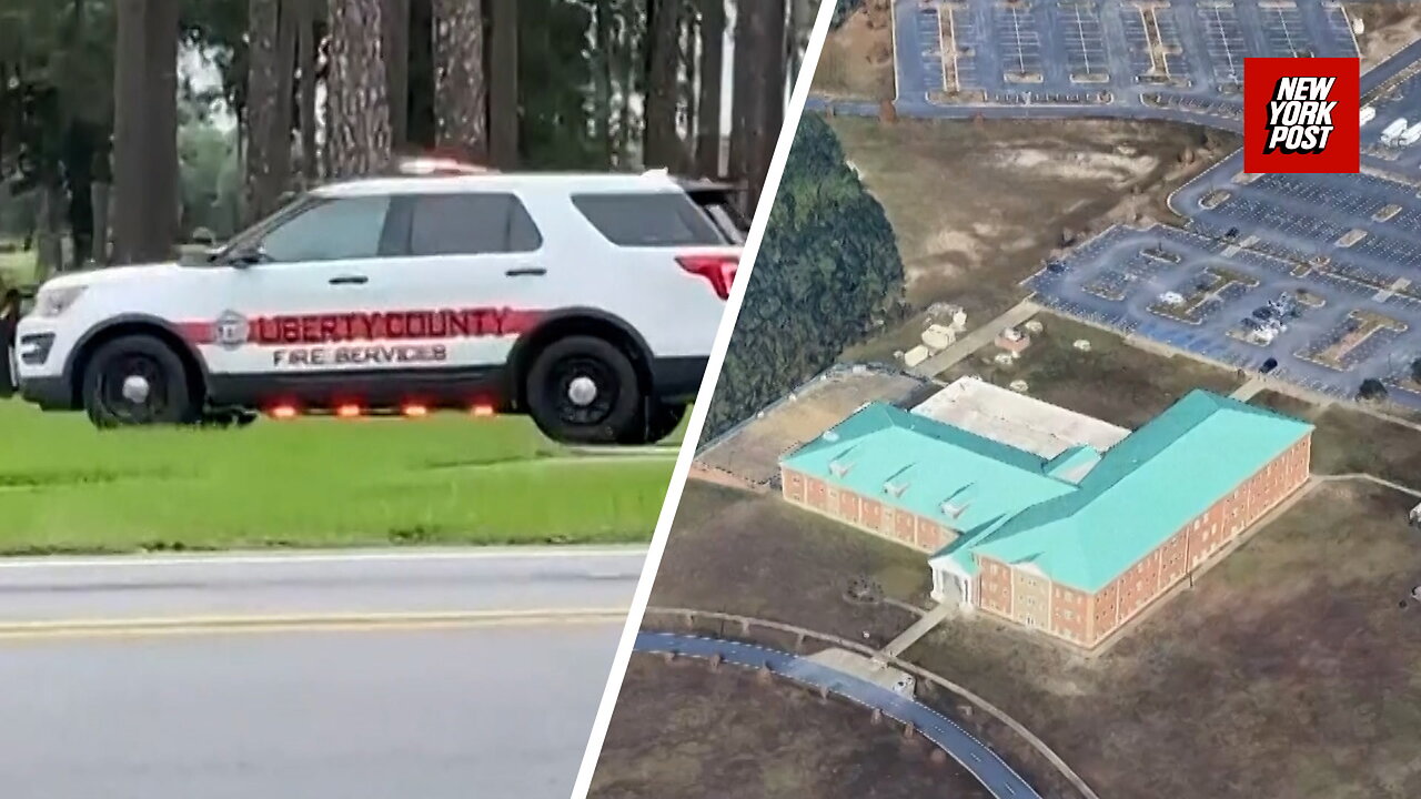 Scene outside Armys Fort Stewart — after five soldiers shot