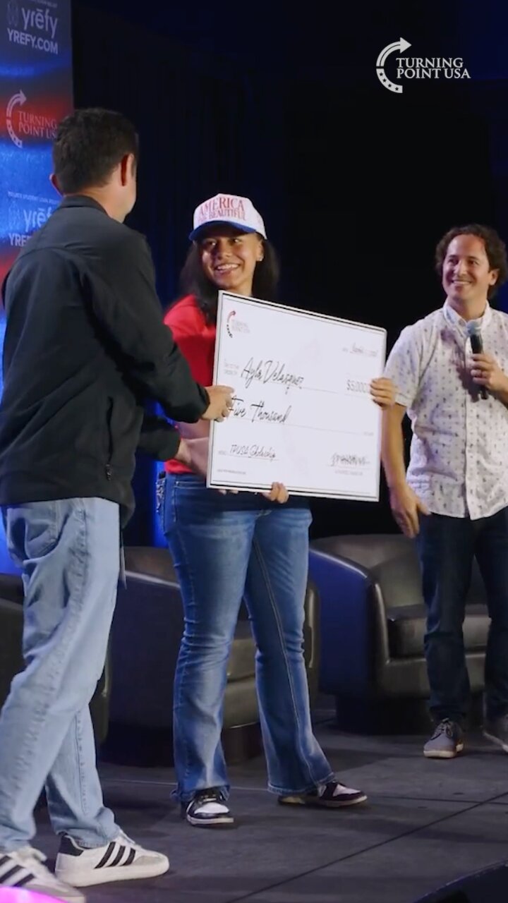 TPUSA CFO Andrew Sypher Awards UNR Student With a $5,000 Scholarship thumbnail
