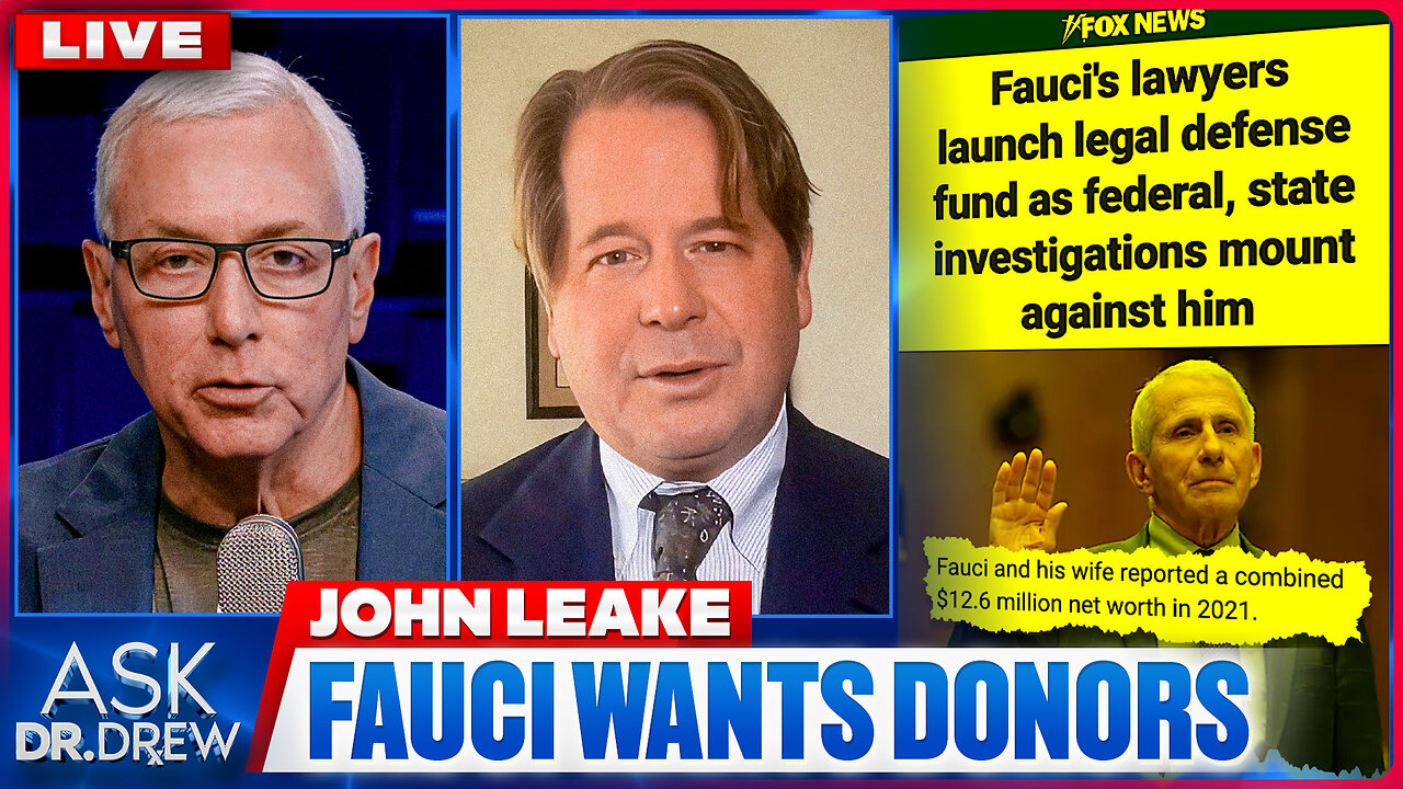 Dr. Fauci's Legal Defense Fund: Paid More Than The President, Now Wants You To Help Pay His Lawyers thumbnail