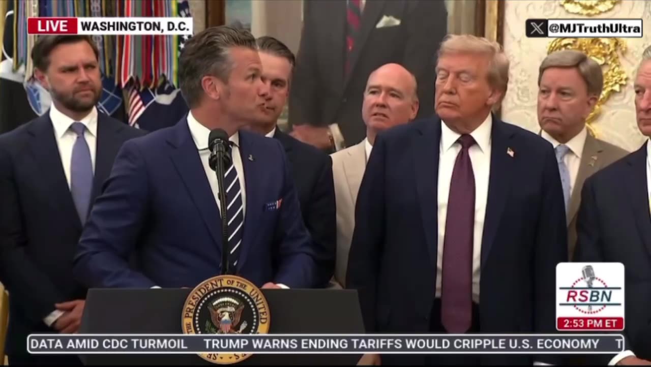 Pete Hegseth “Whoever controls the skies will control the future of warfare.”
