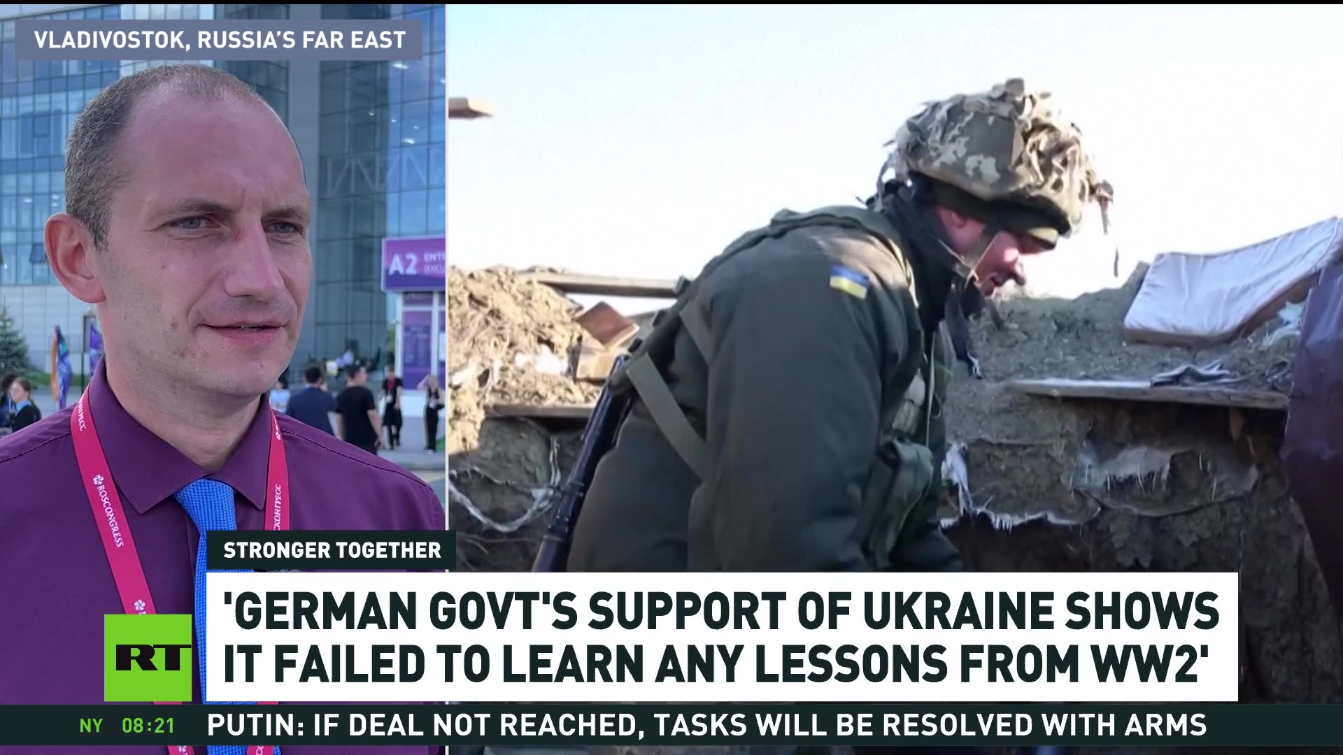 Germany failed to learn any lessons from WWII — Dimitri Berg