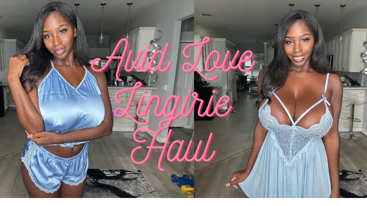 Avid Love Lingerie Try On Haul ellietheempress