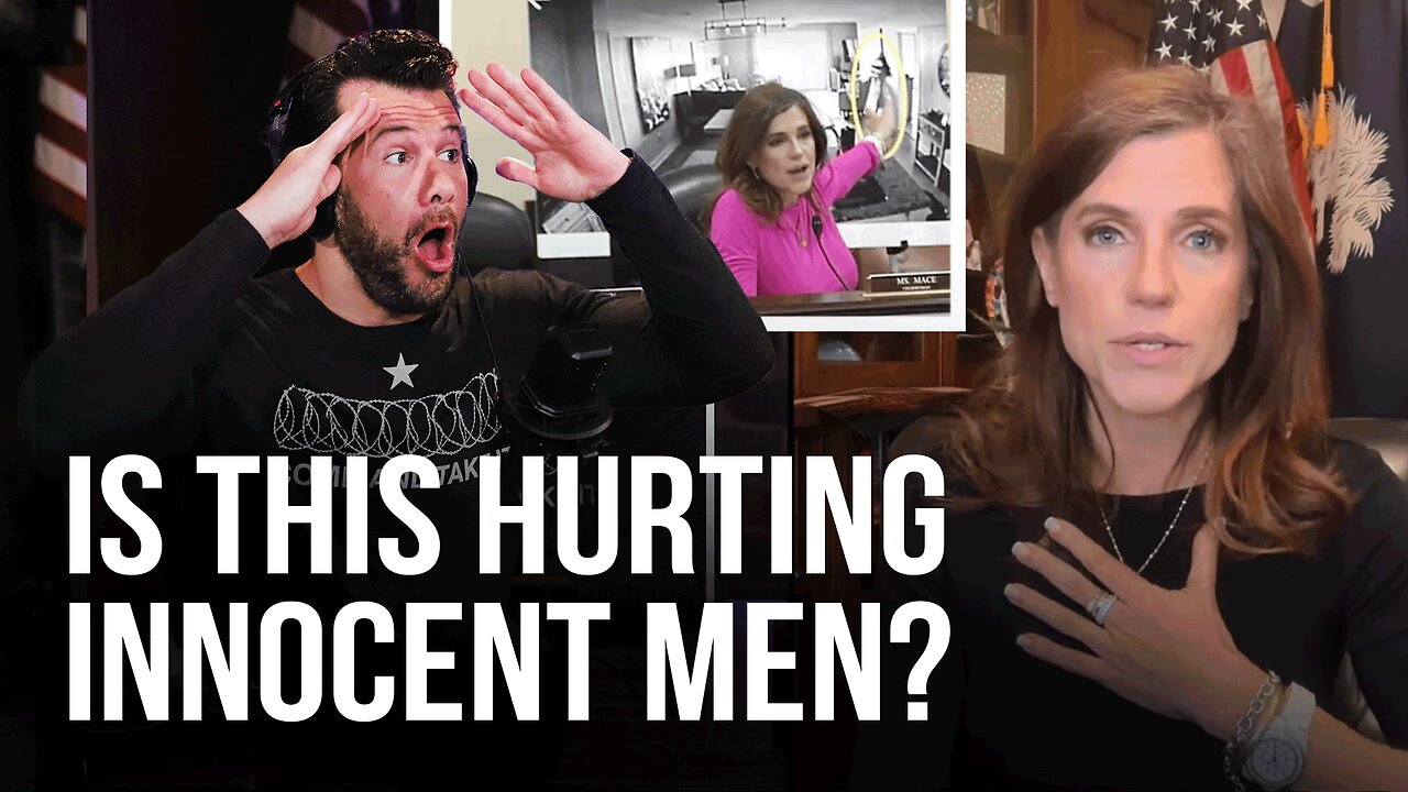EXCLUSIVE: Nancy Mace Gets Tough Questions from Crowder Following the Congressional Nude Situation