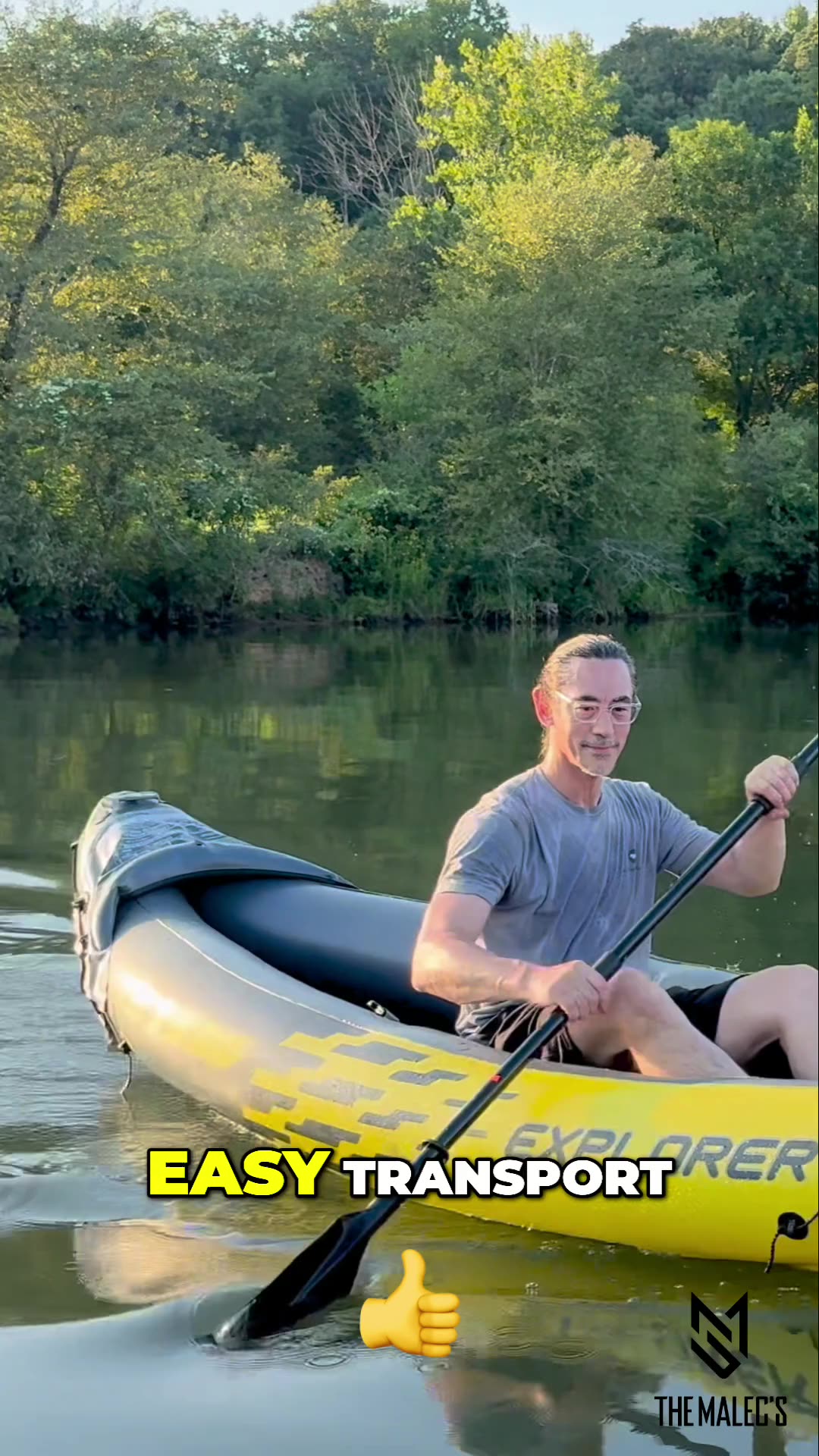 Inflatable Intex Explorer K2 Kayak Review; Setup & Transport Made Easy