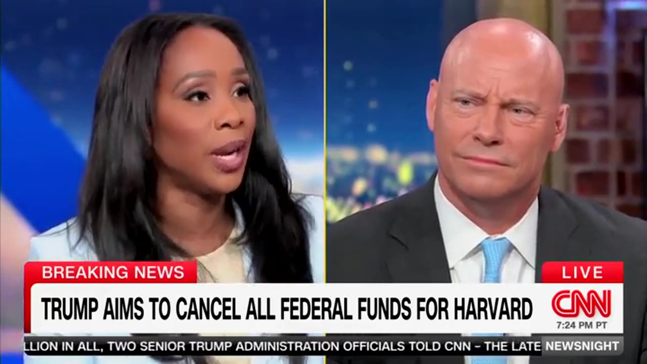 CNN Host Cant Figure Out Why Antisemitic Harassment Cost Harvard Federal Grants