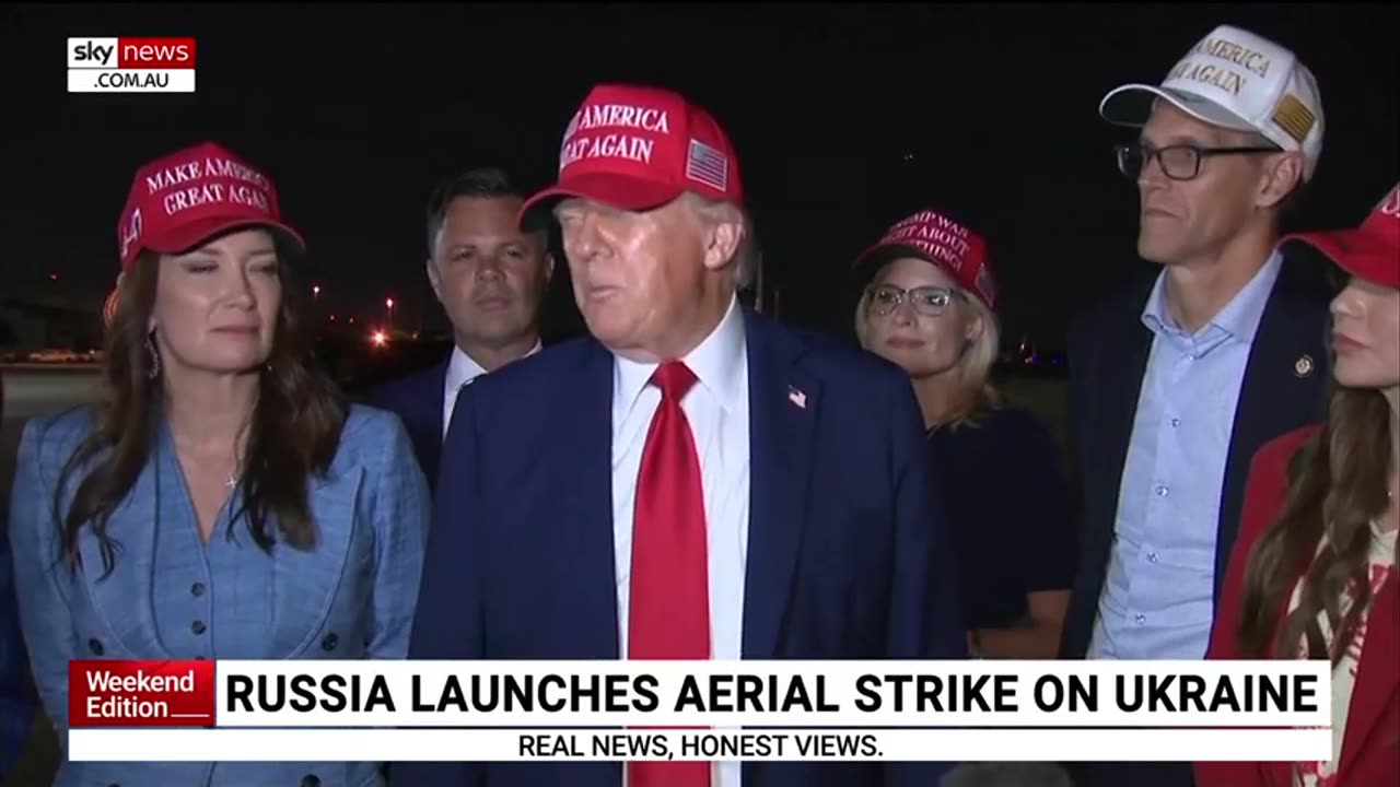 Sky News Australia-Trump speaks out on Russia’s heaviest aerial strike on Ukraine