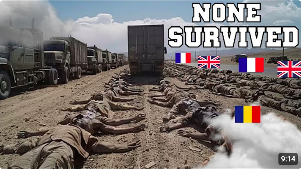 INSANE Slaughter on the Romanian Border: Russia Brutally Attacked UK, French, and Romanian Soldiers