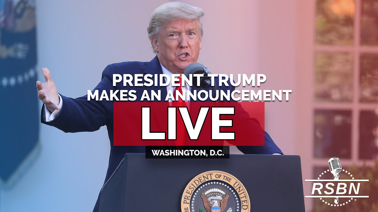 LIVE REPLAY: President Trump Makes an Announcement - 8/22/2025