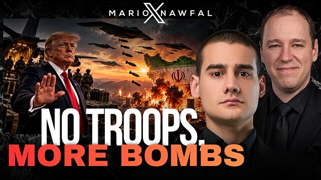 TRUMP RULES OUT SENDING TROOPS INTO IRAN, WILL CONDUCT MASSIVE BOMBING CAMPAIGN INSTEAD
