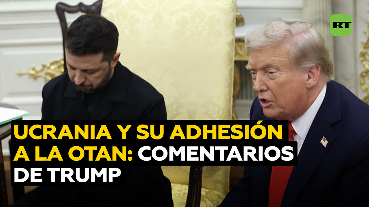 Trump comenta la posibilidad de la adhesión de Ucrania a la OTAN
