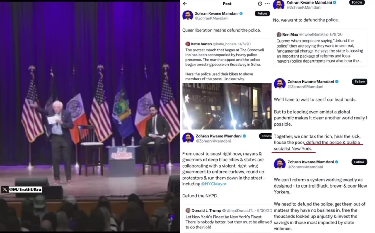 Bernie Sanders - What’s everyone so afraid of with Zohran Mamdani?