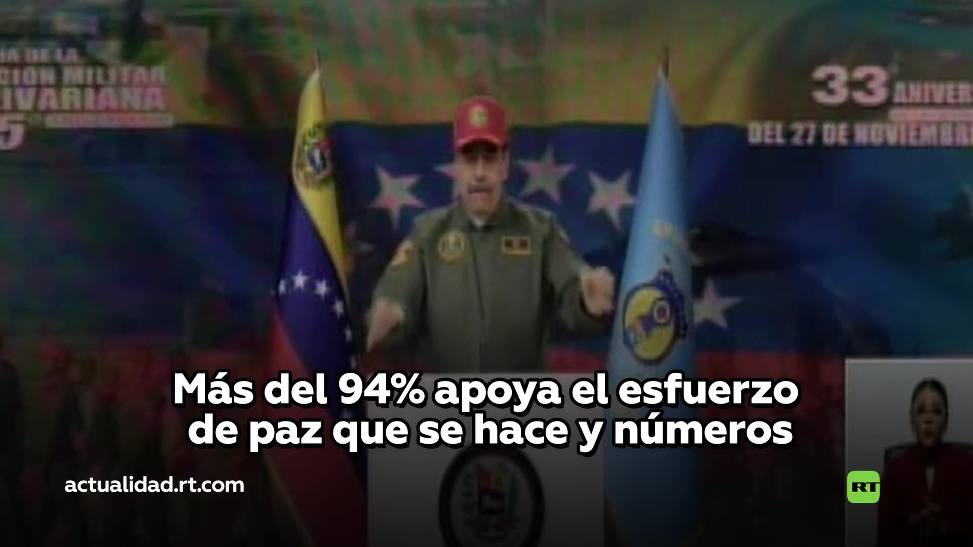 Maduro: Los venezolanos están dispuestos a defender su patria