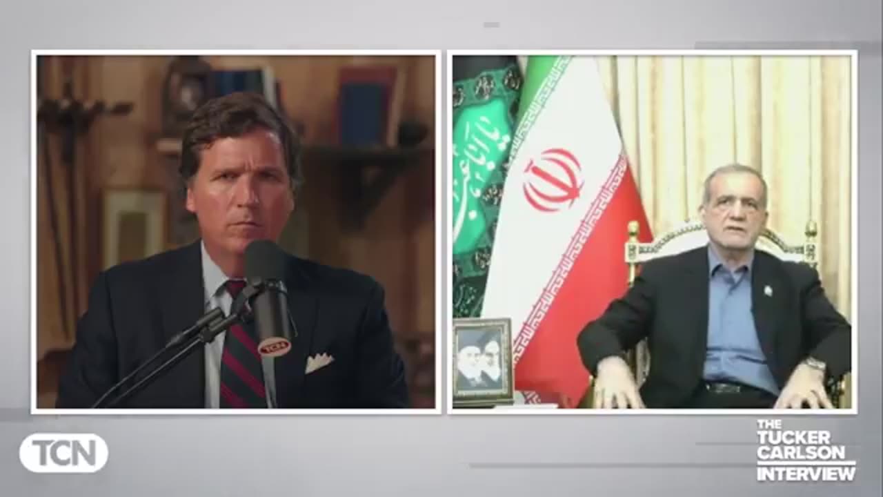 Iranian President Pezeshkian denies seeking war or nuclear weapons, stating this false image
