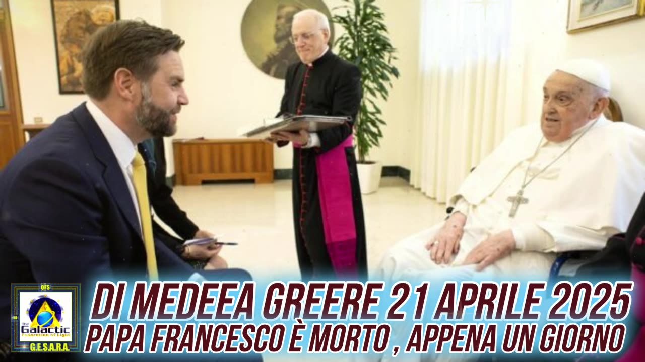ULTIMA ORA: Papa Francesco muore 24 ore dopo lincontro con JD Vance