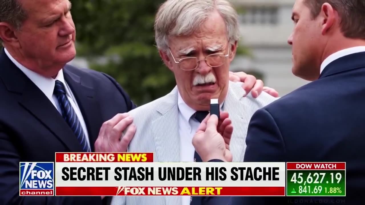 I NEVER TRUSTED THAT MUSTACHE!!!