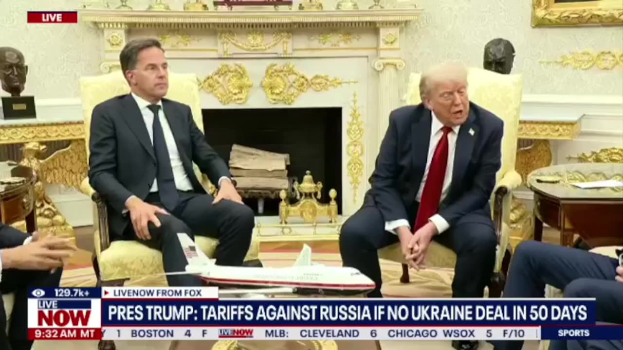 Trump, when asked what weapons will be sent to Ukraine via NATO：
