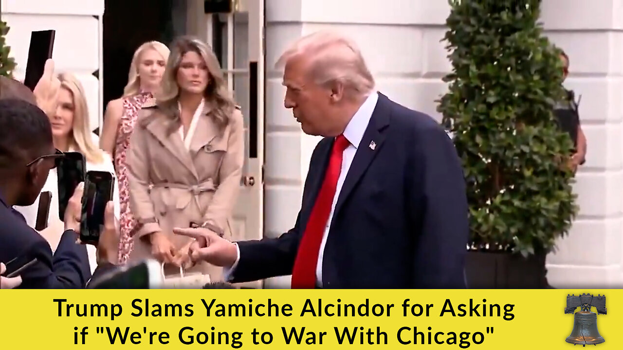 Trump Slams Yamiche Alcindor for Asking if Were Going to War With Chicago