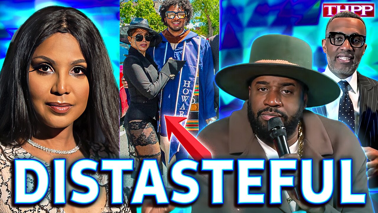 Corey Holcomb DROPS BOMBS on Toni Braxton Dressing for Clap Session at Sons Graduation!!