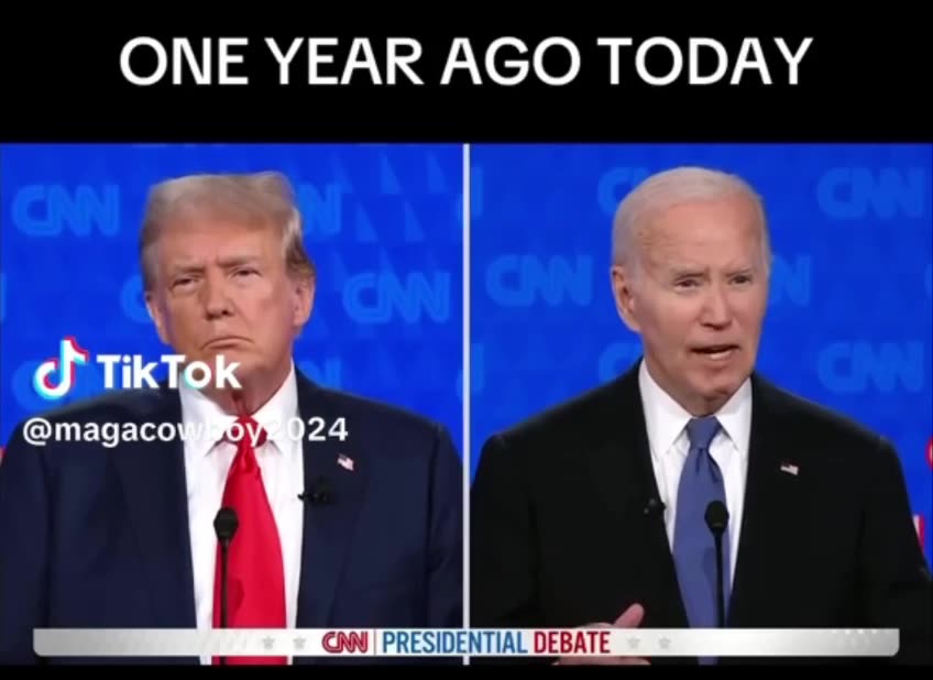 One year ago today