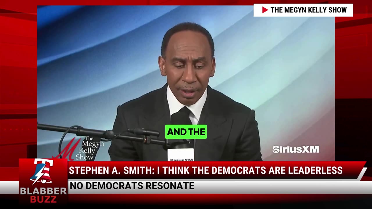 Stephen A. Smith: I Think The Democrats Are Leaderless