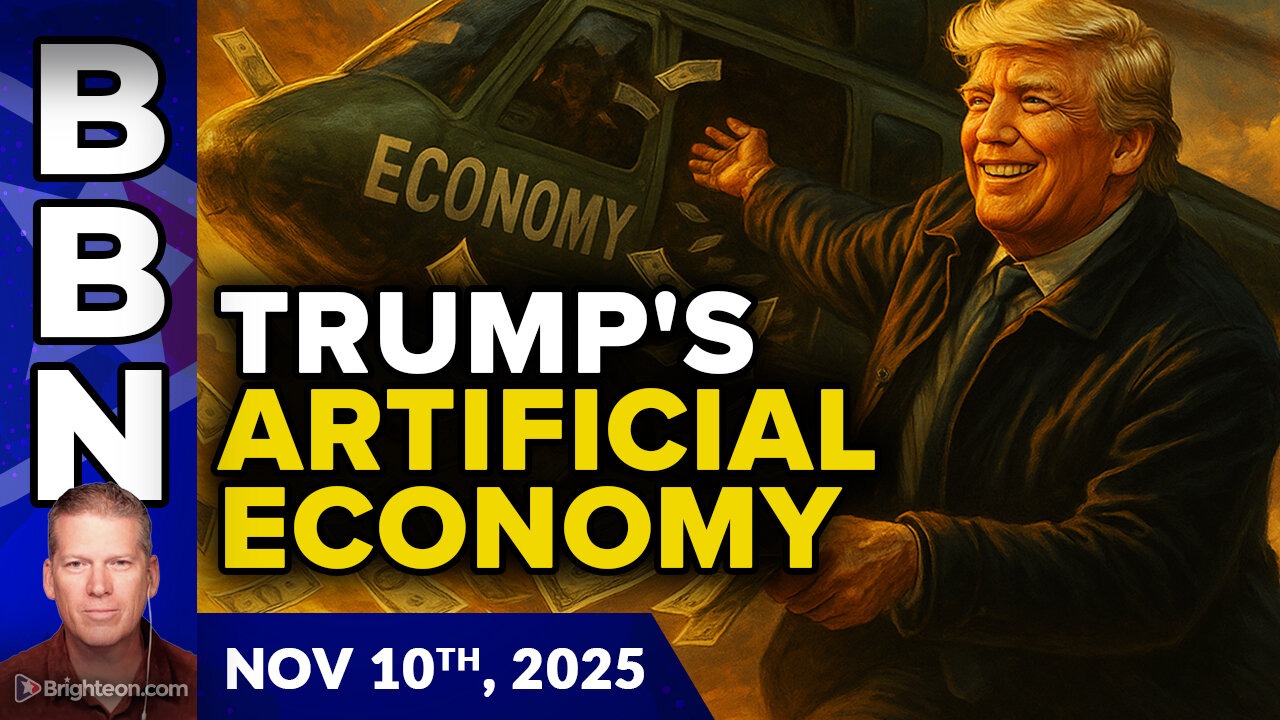 BBN, Nov 10, 2025 - Trumps ARTIFICIAL ECONOMY is headed for disaster