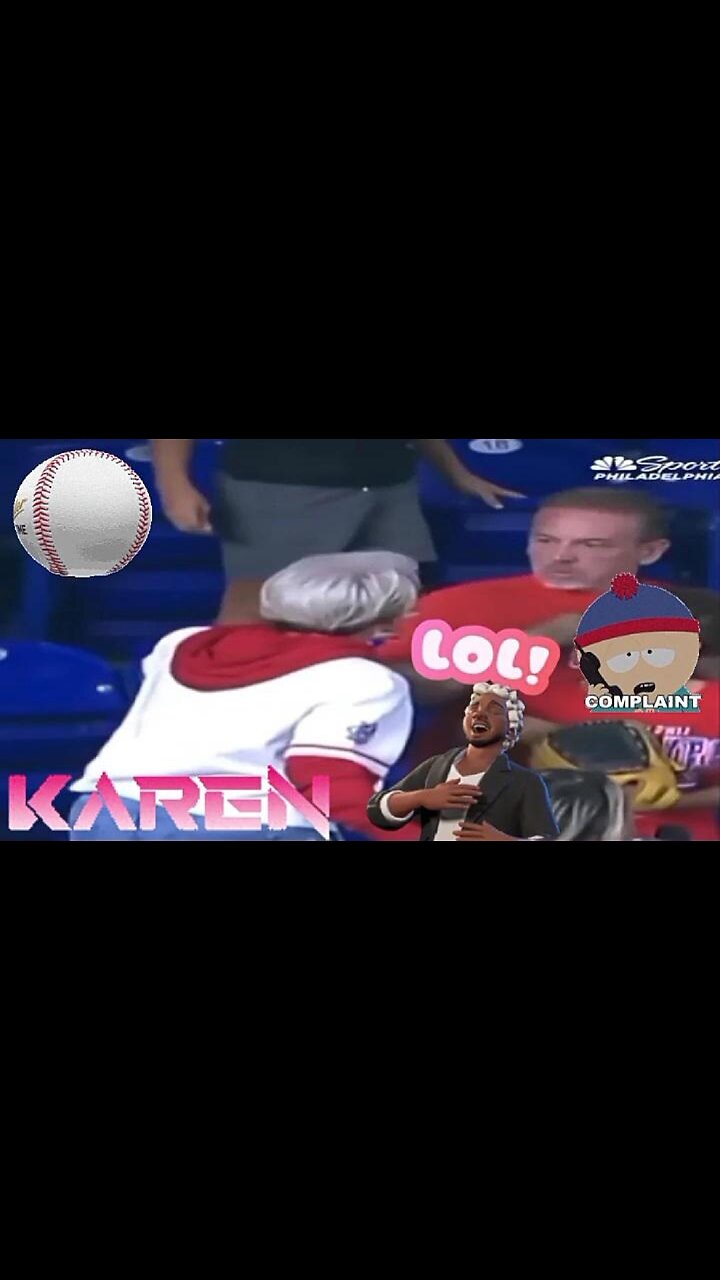 Karen Tries To Steal A Baseball From A Kid During A Philadelphia Phillies Game