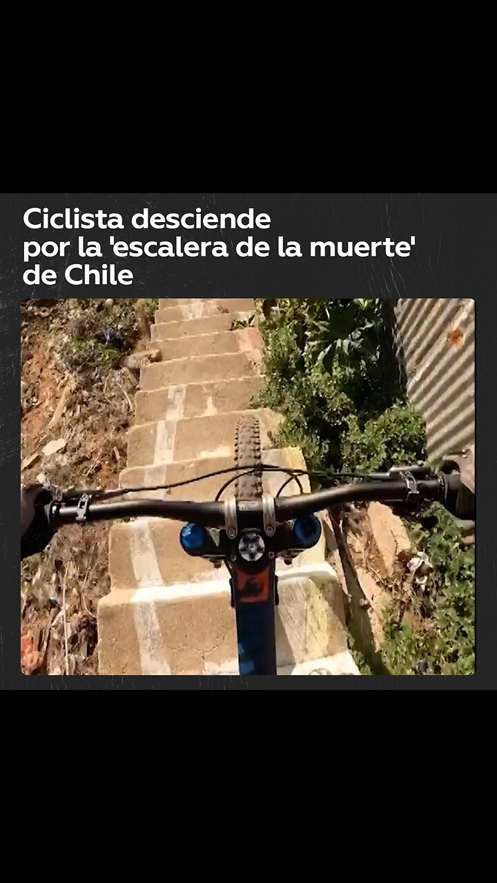 Conquista la temida ‘escalera de la muerte’ en Chile