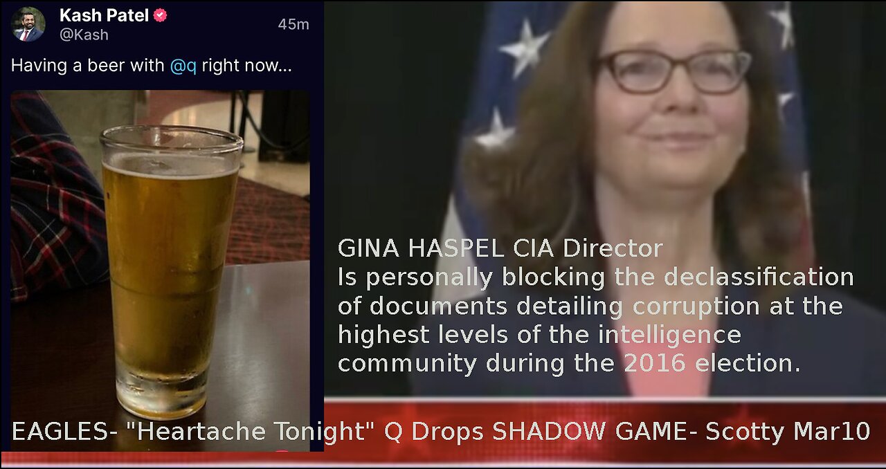 EAGLES- Heartache Tonight Q Drops SHADOW GAME- Scotty Mar10 6 6 2025