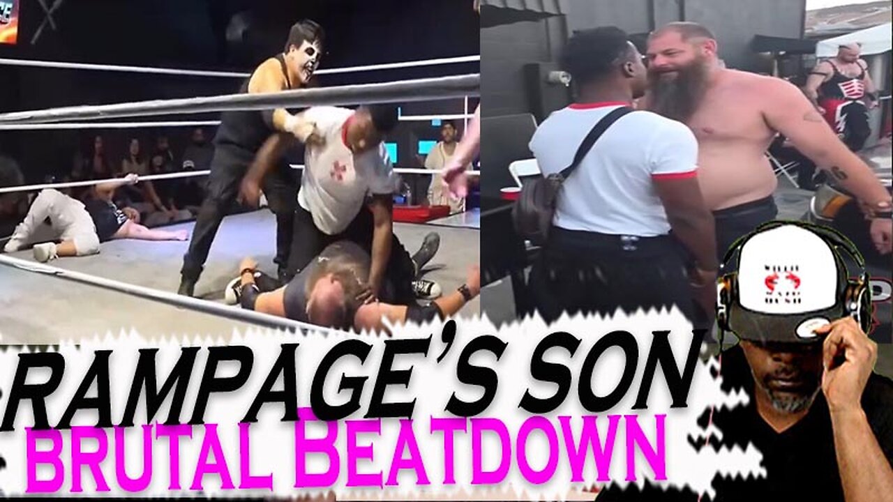 Rampage Jacksons Son Brutally Beatdown A Wrestler