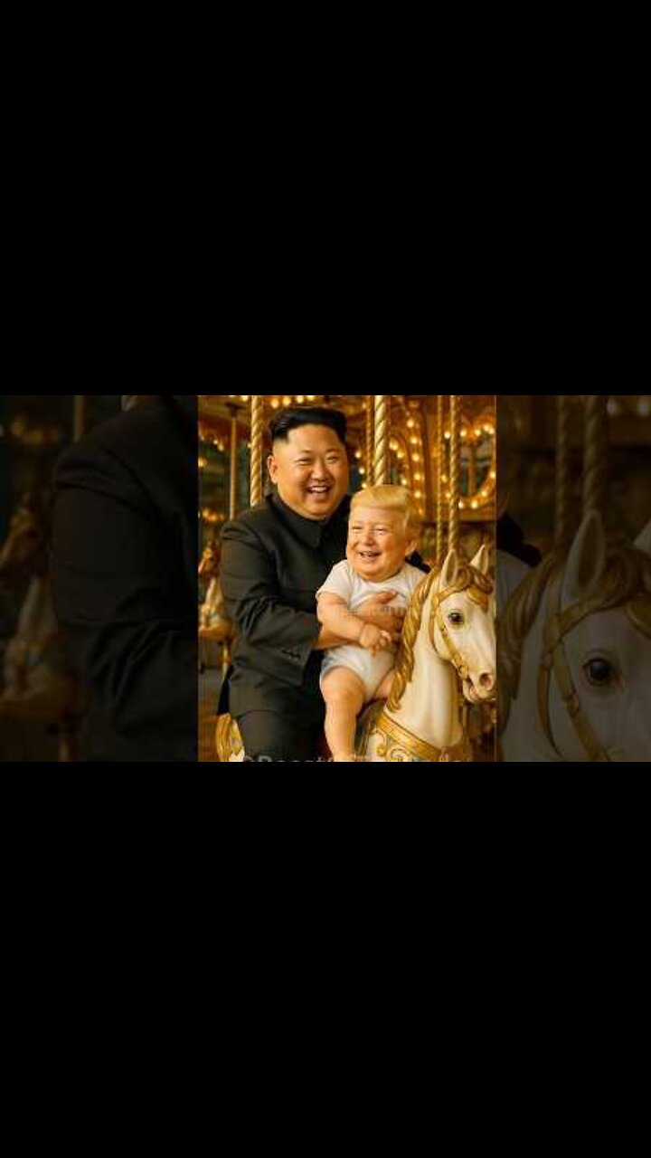 🤣 Kim Cares for Little Trump in the Funniest Way! 👶