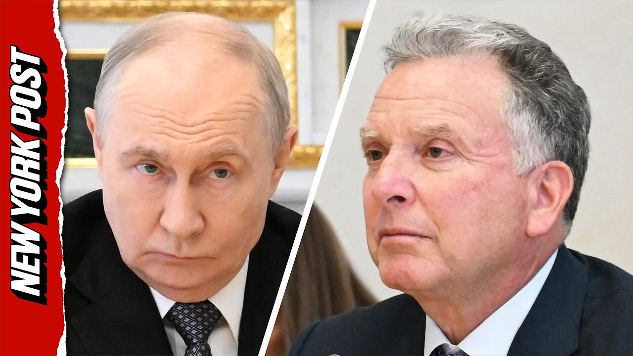 'You are a humanitarian': Trump envoy Steve Witkoff praises Putin during Russia talks thumbnail