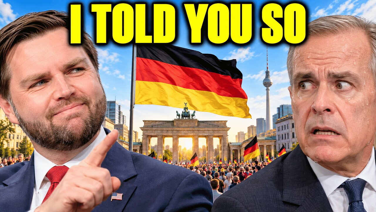 Election Bomb in Germany Ends Ukraine War — Carney's EU Dream Is Dead
