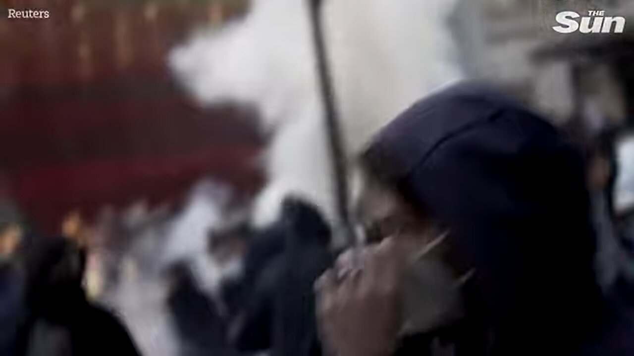 Paris cops CLASH with ‘Block Everything’ protesters as Macron’s government hangs by thread