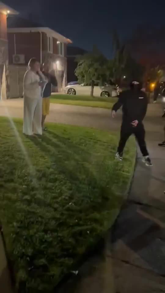 Blacks Attack White people, burn car