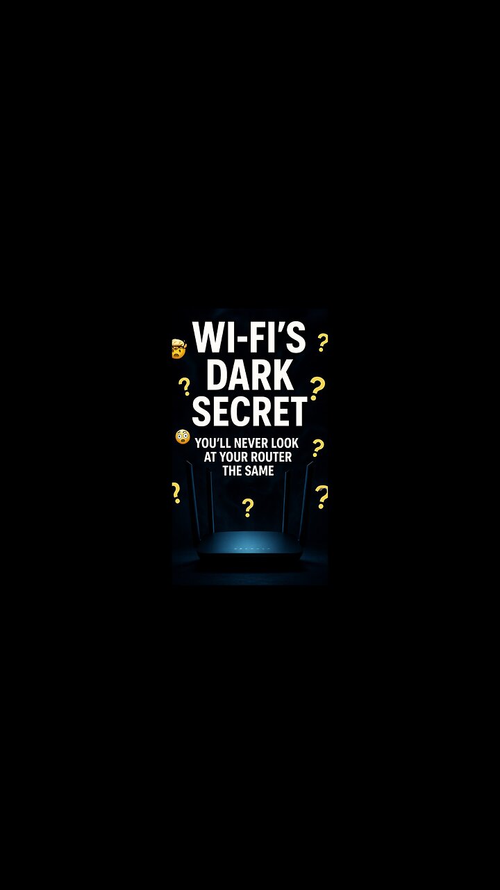 Wi-Fis DARK Secret: Youll Never Look at Your Router the Same.