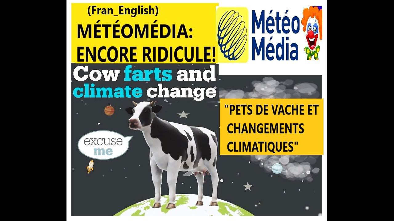 (Fran_English) Climat(e) _ Meteomedia et les pets de vache _ Cows farts : we’re doomed!
