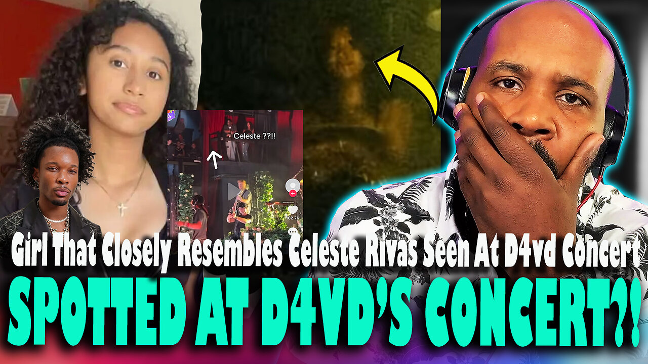 IS THIS CELESTE?! A Girl That Closely Resembles Celeste Rivas In SPOTTED At D4vds Concert In August