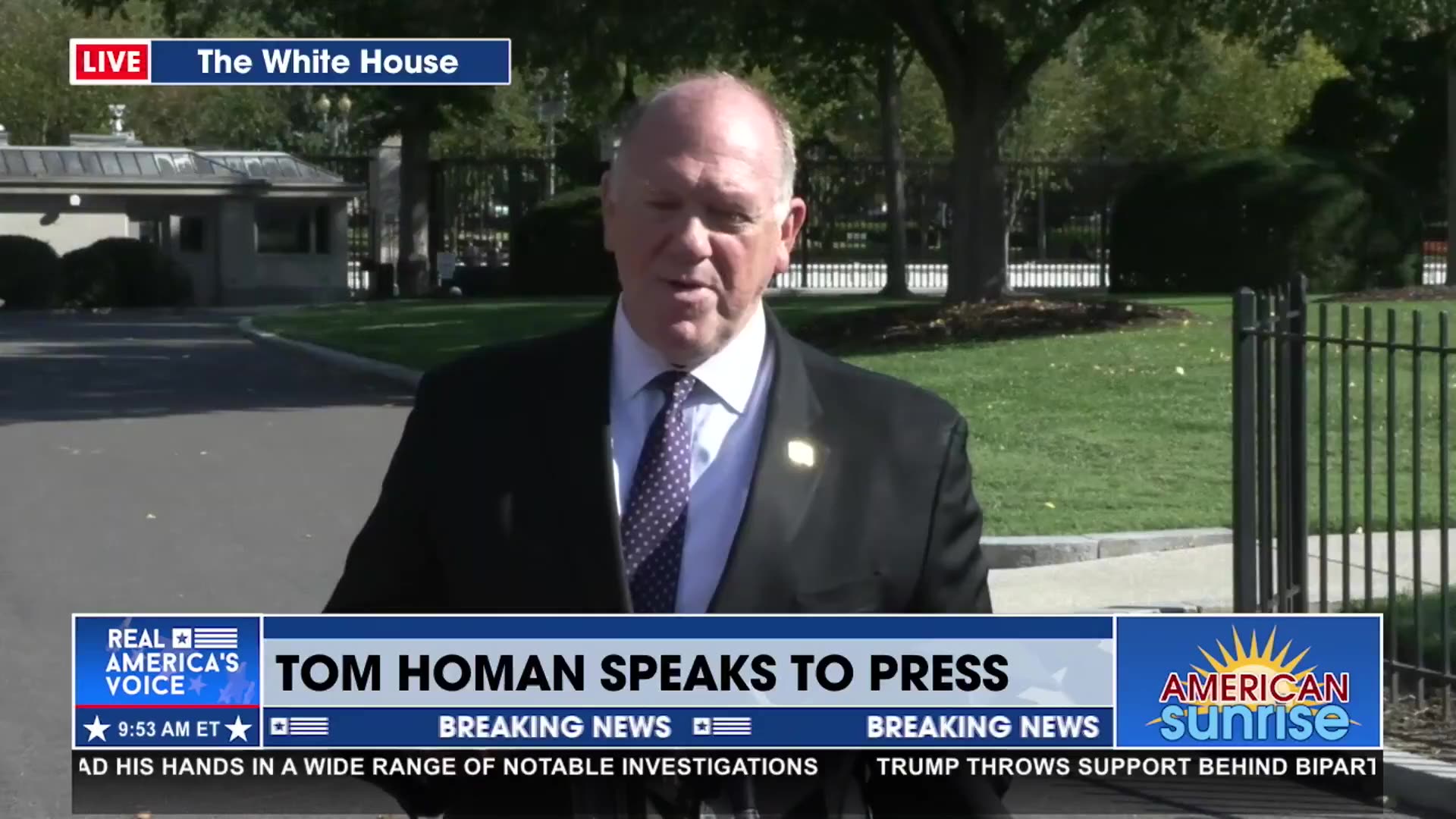 Border Czar Tom Homan: ICE AGENTS ARENT RACIALLY PROFILING
