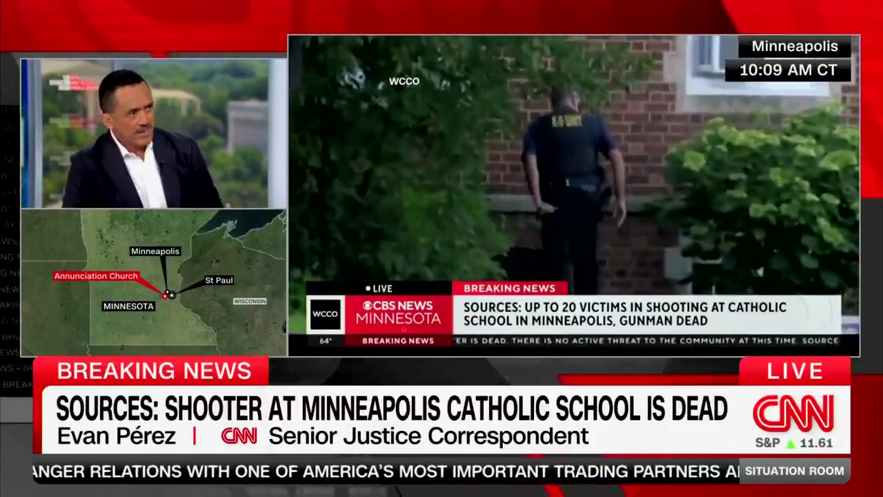 CNN reporter lies about semi-automatic rifles in aftermath of Minneapolis school shooting