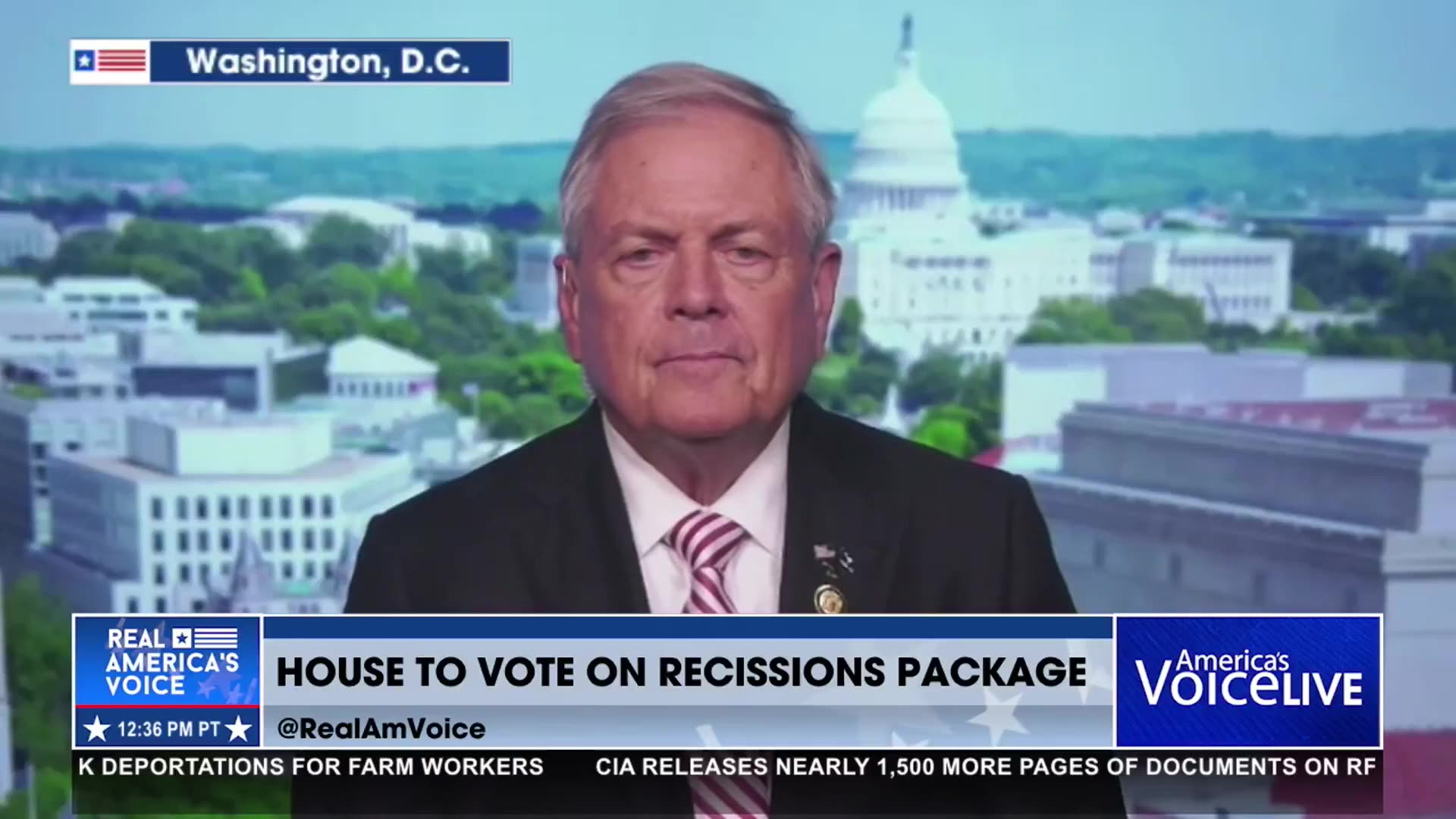 HOUSE TO VOTE ON RESCISSIONS PACKAGE