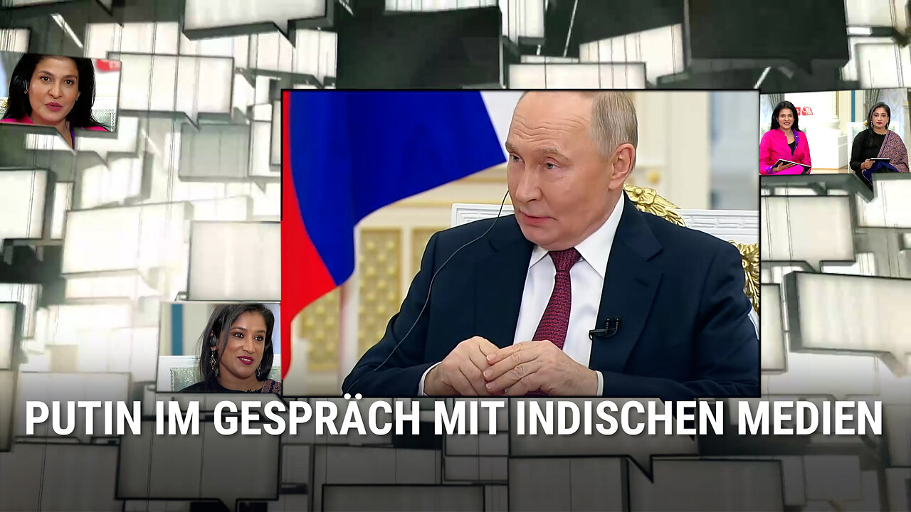 Putin im Gespräch mit indischen Medien: Unsere Beziehungen haben einen einzigartigen Charakter